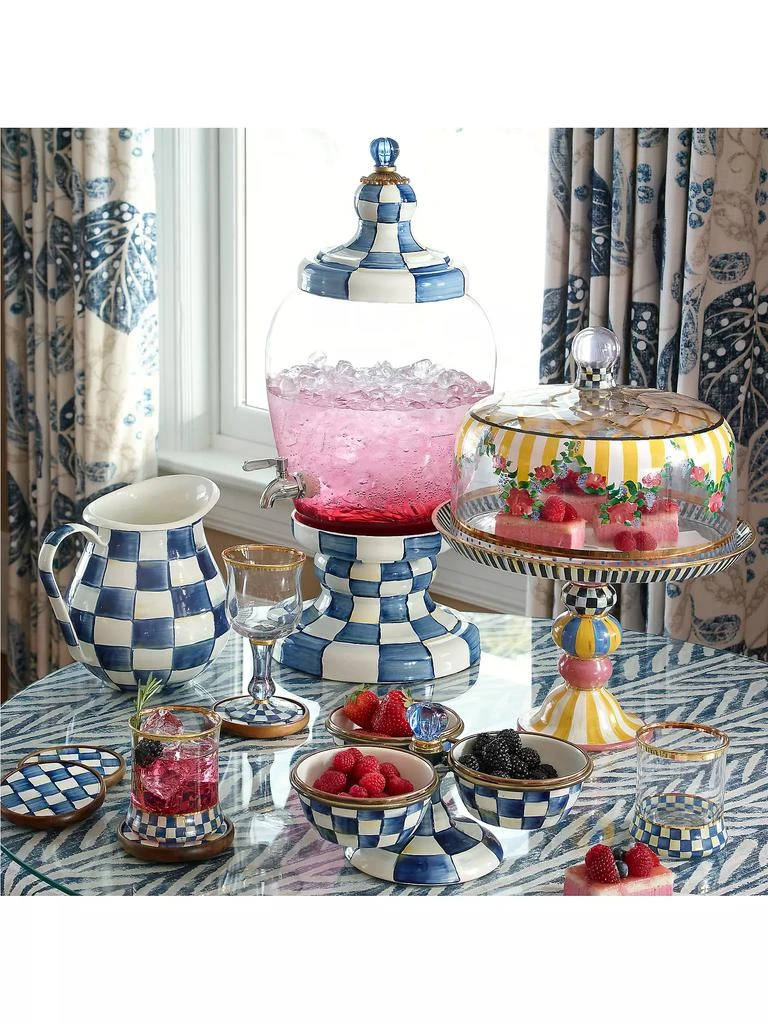 商品MacKenzie-Childs|Royal Check Triplicity,价格¥1574,第2张图片详细描述