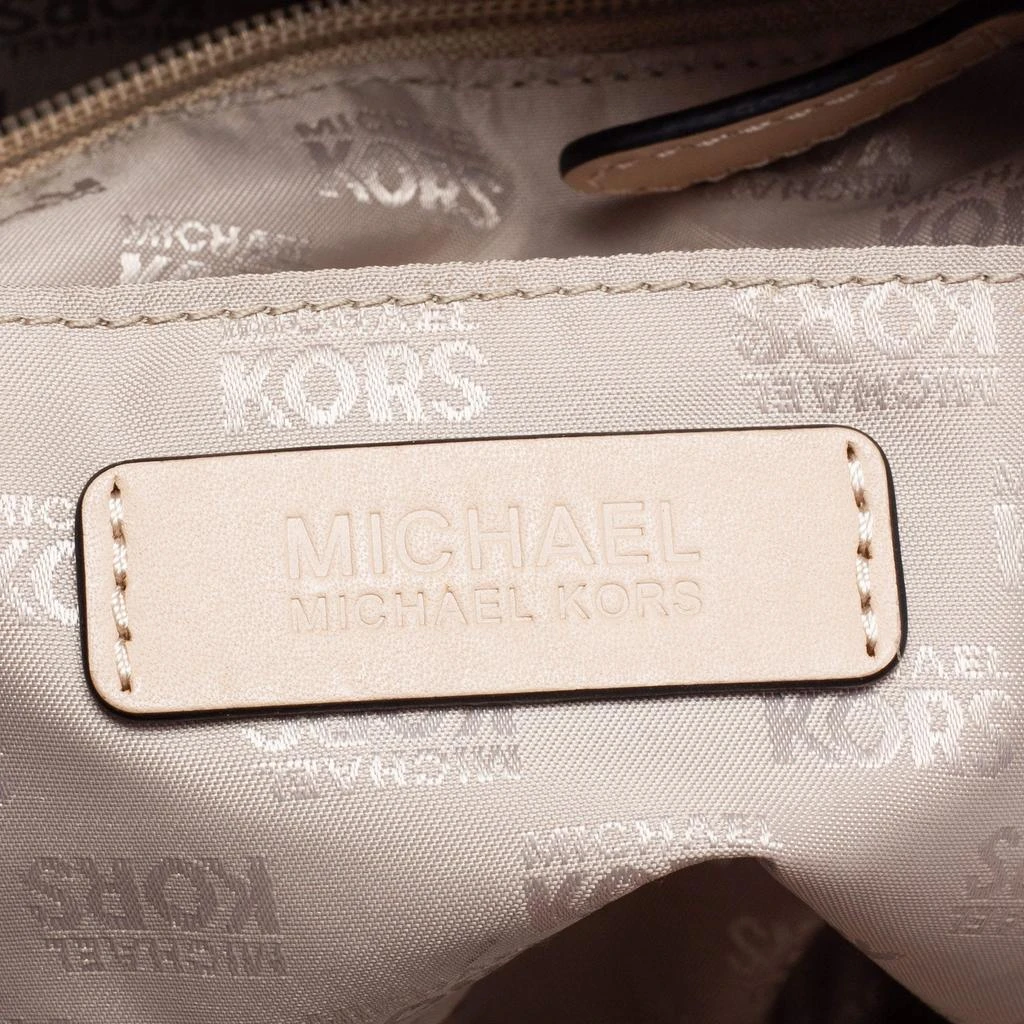 MICHAEL Michael Kors Brown/Beige Signature Coated Canvas and Leather Grayson Boston Bag 商品