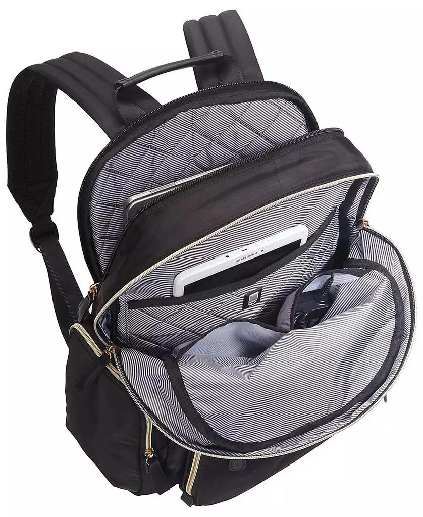 商品Kenneth Cole|2-Pc. 20" Chevron Carry-On 15" Laptop Backpack Set,价格¥1133,第3张图片详细描述