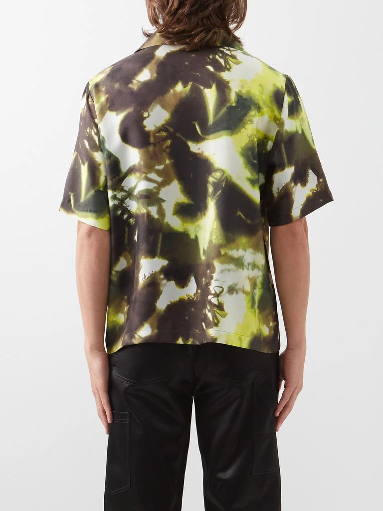 商品AMIRI|Camouflage-print silk short-sleeved shirt,价格¥3754,第5张图片详细描述