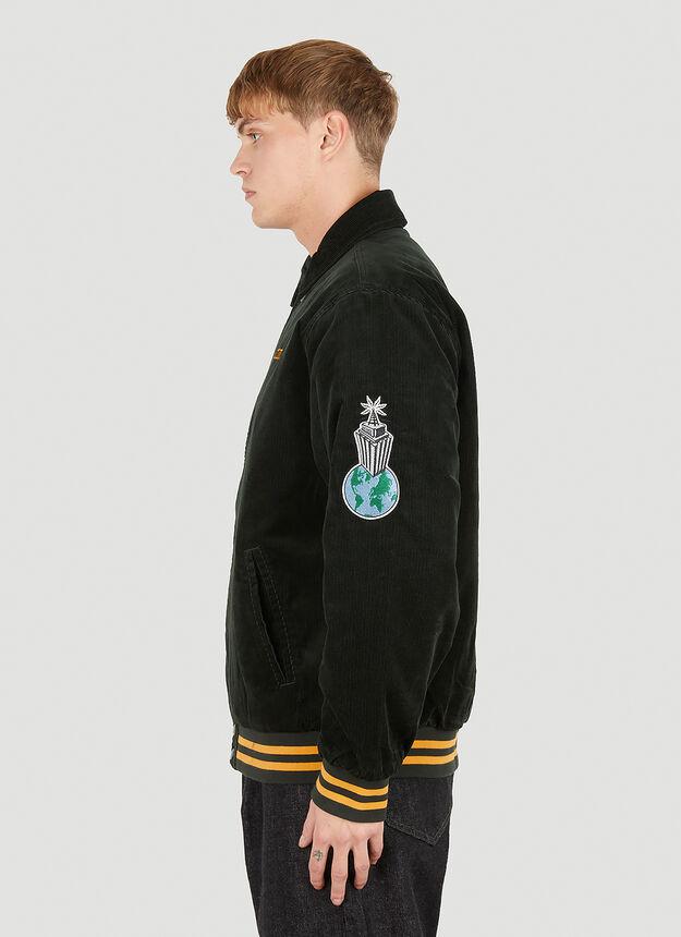 Letterman Jacket in Black商品第3张图片规格展示