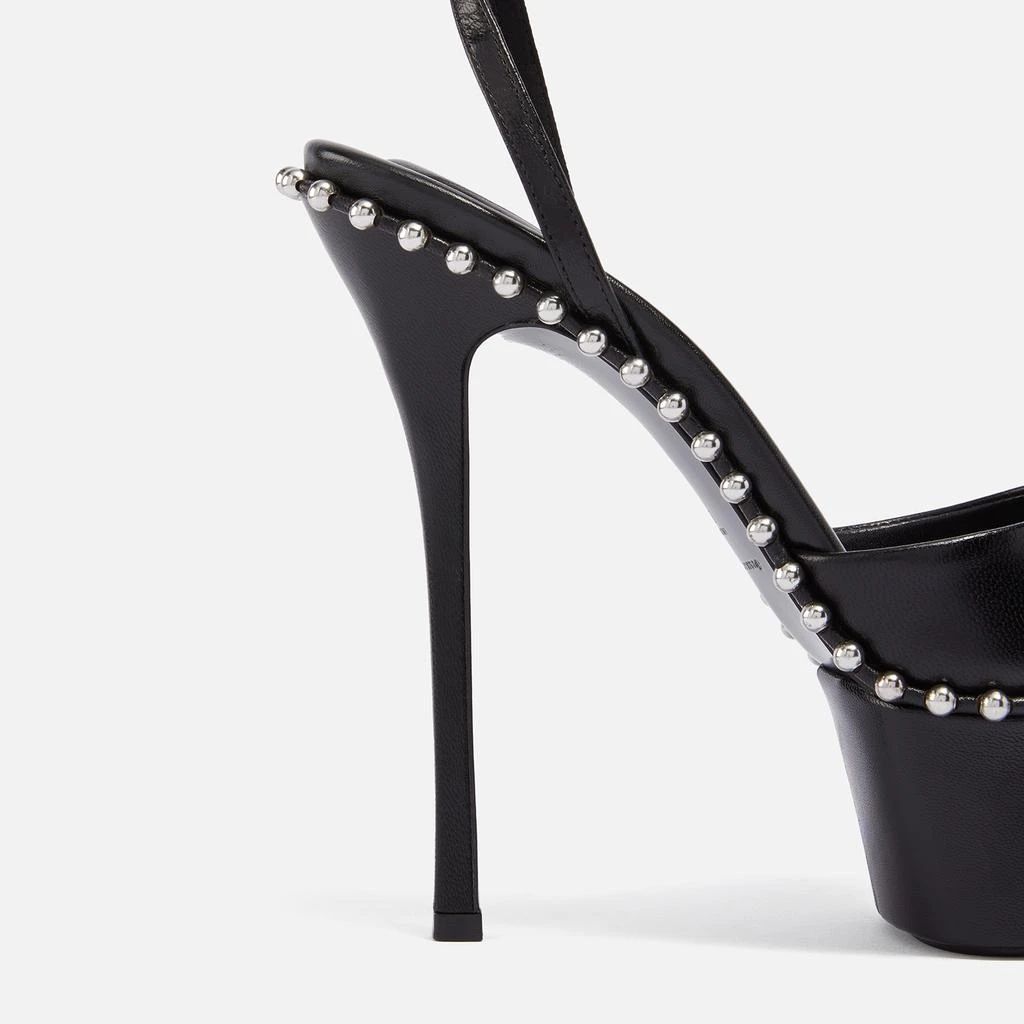 商品Alexander Wang|Women's Nova 145 Leather Platform Sandals,价格¥2669,第4张图片详细描述