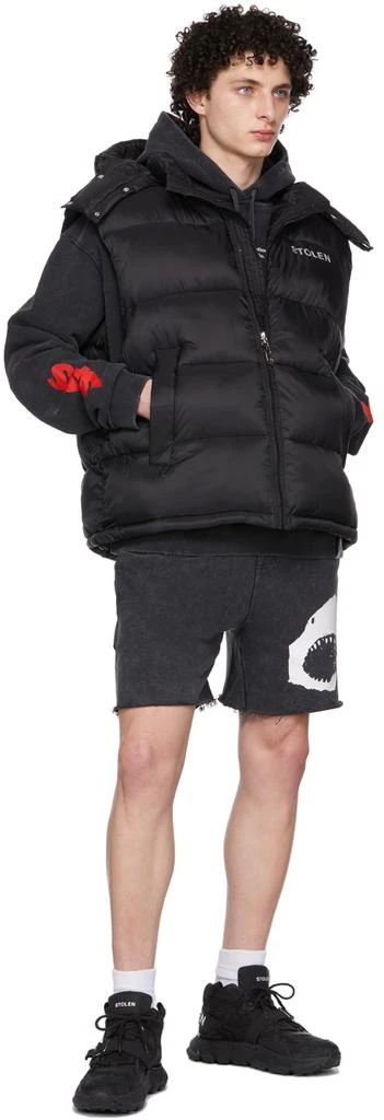 商品Stolen Girlfriends Club|Black Universal Pictures Edition Great White Shorts,价格¥402,第4张图片详细描述