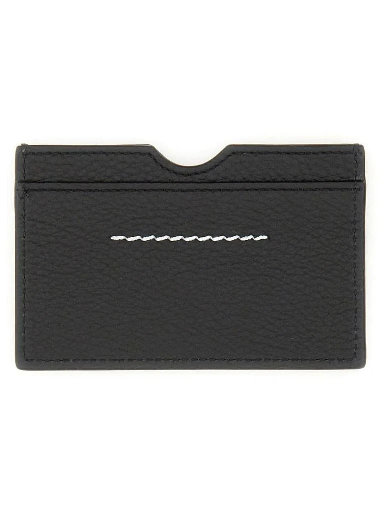 商品MM6|Mm6 Maison Margiela Small Leather Goods in Black,价格¥1295,第3张图片详细描述