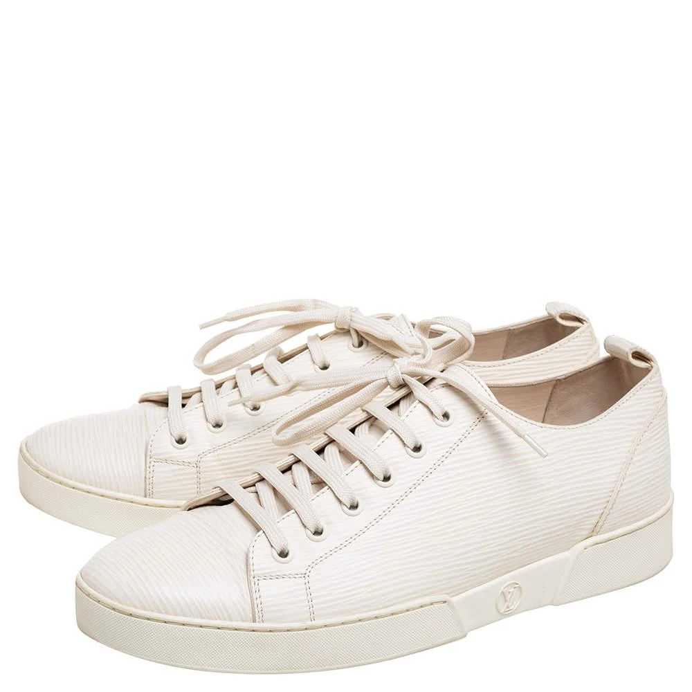 商品[二手商品] Louis Vuitton|Louis Vuitton Cream Epi Leather Match Up Sneakers Size 40.5,价格¥5156,第4张图片详细描述