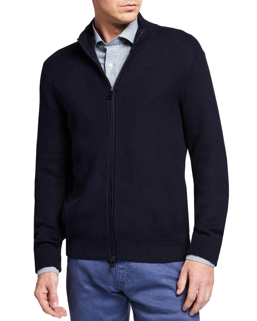 商品Ralph Lauren|Men's Full-Zip Mulberry Silk Jacket,价格¥6911,第2张图片详细描述