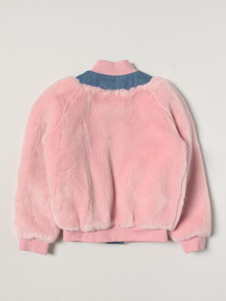 商品Balmain|Balmain jacket in synthetic fur and denim,价格¥2581-¥2809,第4张图片详细描述