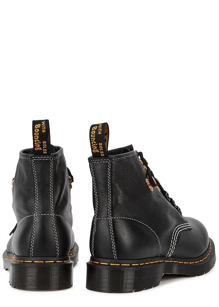 Dr Martens 101 Virginia black leather ankle boots 3