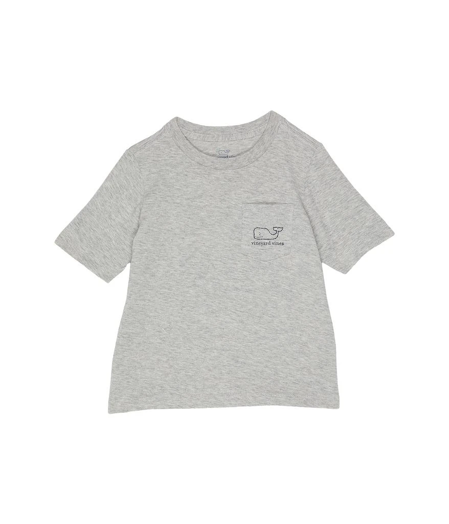 商品Vineyard Vines|Short Sleeve Vintage Whale Pocket T-Shirt (Toddler/Little Kids/Big Kids),价格¥221,第1张图片