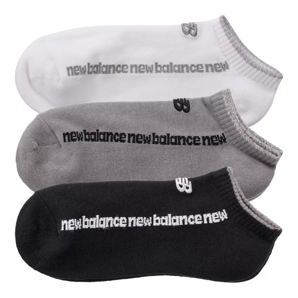 商品New Balance|Essentials No Show Socks 3 Pack,价格¥71,第4张图片详细描述