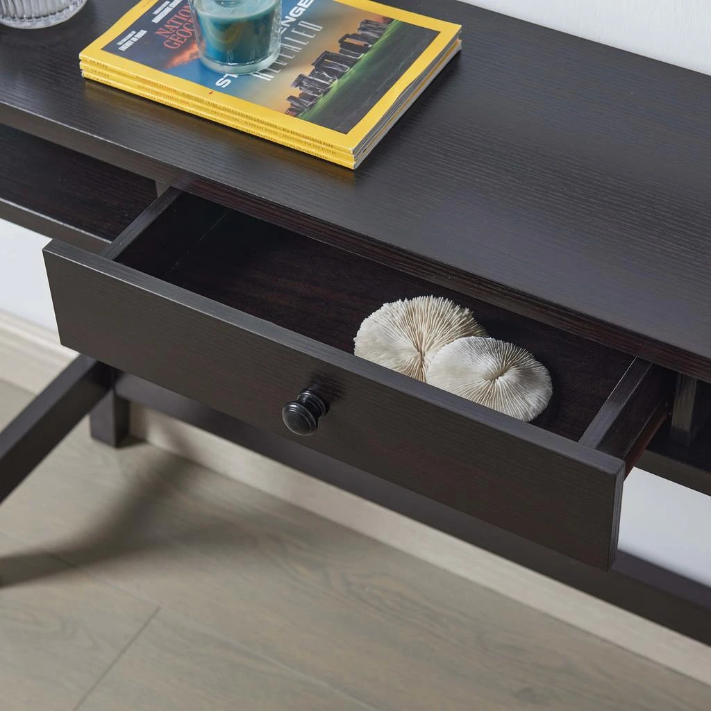 商品Streamdale Furniture|Streamdale Console/Desk Red Cocoa,价格¥1436,第5张图片详细描述