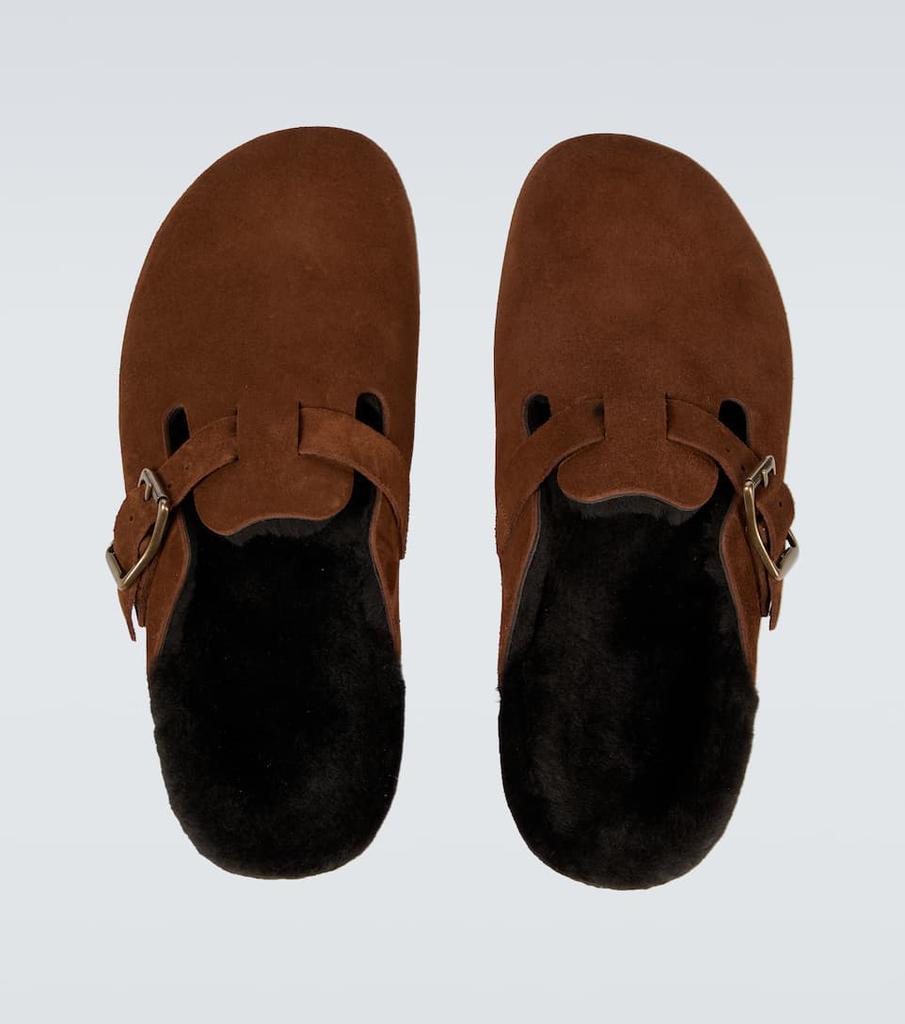 商品Yuketen|Bostonian羊毛皮穆勒鞋,价格¥2243,第6张图片详细描述