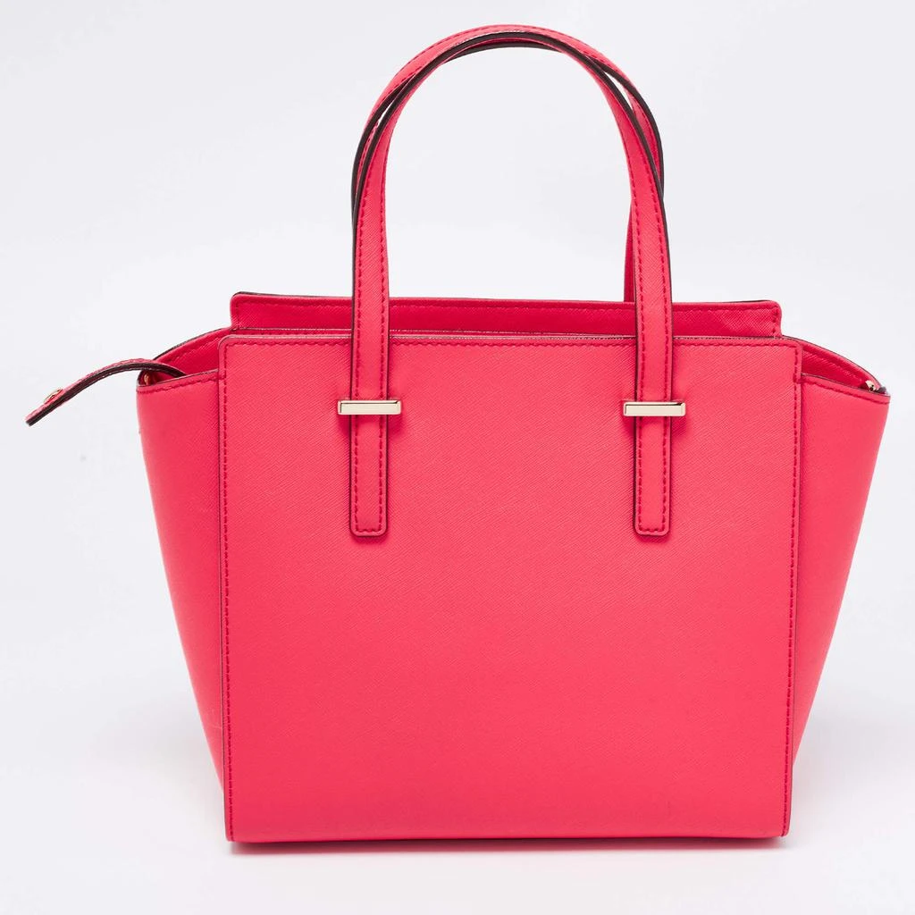 商品[二手商品] Kate Spade|Kate Spade Coral Red Leather Cedar Street Hayden Tote,价格¥1400,第4张图片详细描述