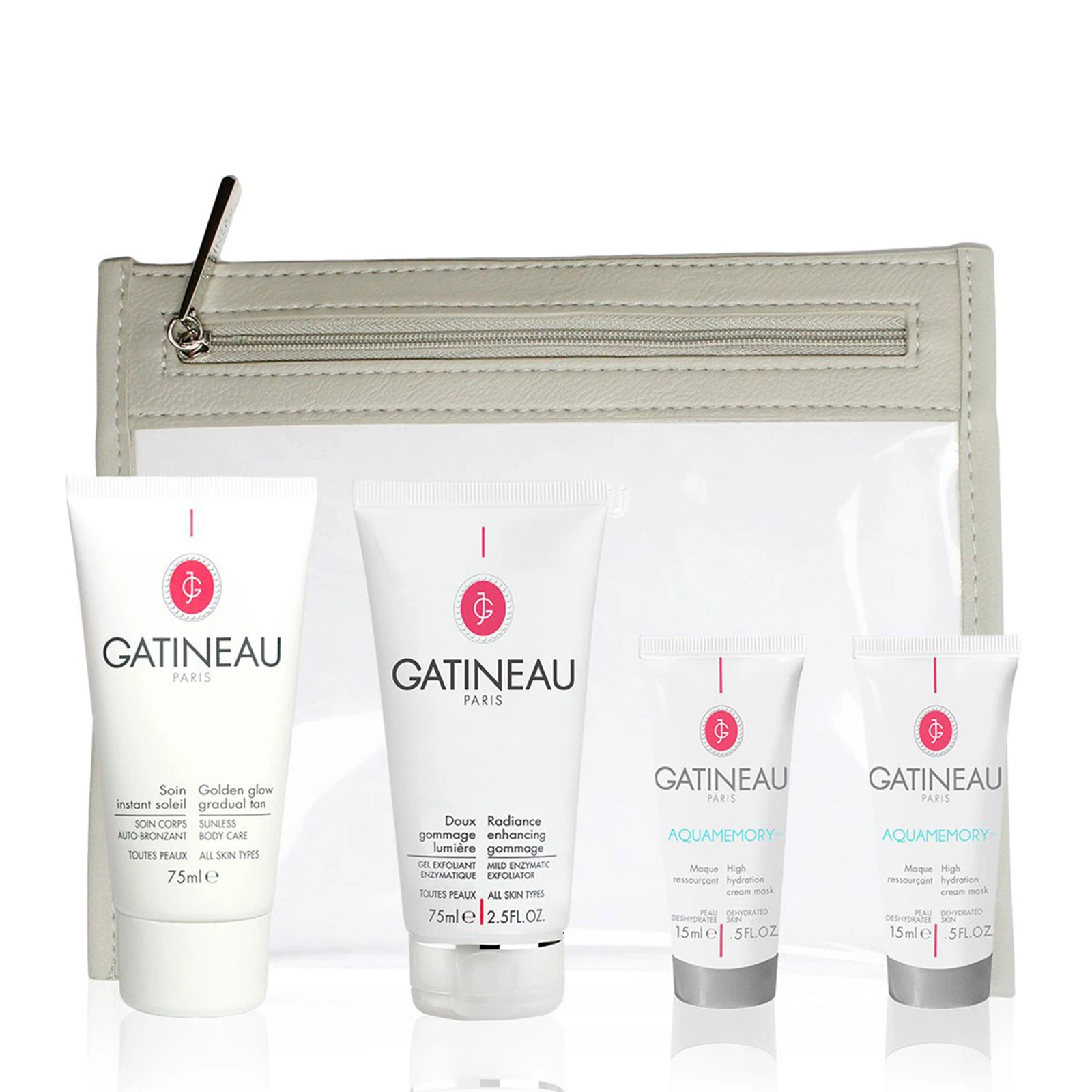 商品Gatineau|Gatineau 金色光泽美黑护理套装,价格¥367,第1张图片
