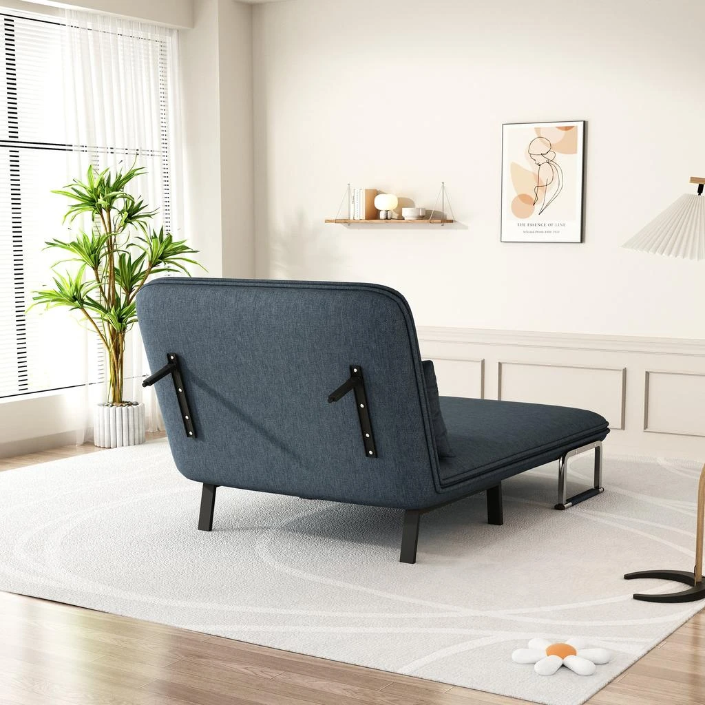 商品Streamdale Furniture|Streamdale Comfortable Sleeper Chair with Sturdy Steel Frame,价格¥4297,第5张图片详细描述