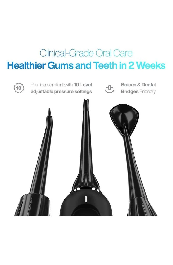 商品AquaSonic|Aqua Flosser Pro - Black,价格¥494,第2张图片详细描述