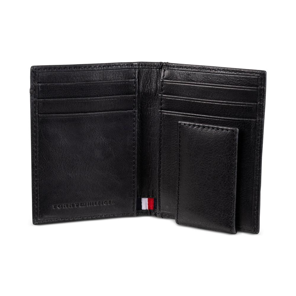 Men's RFID Bifold Wallet with Magnetic Money Clip商品第2张图片规格展示