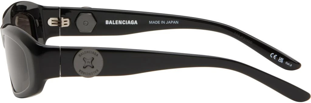商品Balenciaga|Black Bolt Sunglasses,价格¥4120,第3张图片详细描述