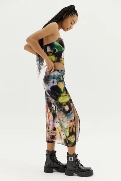 UO Devona Corset Top & Midi Skirt Set商品第5张图片规格展示