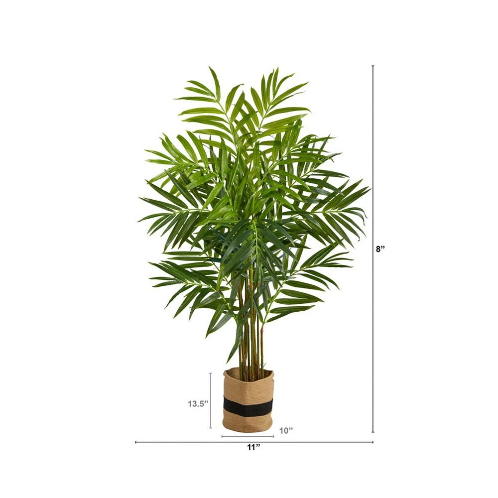 商品NEARLY NATURAL|8' King Palm Artificial Tree in Planter,价格¥3370,第2张图片详细描述