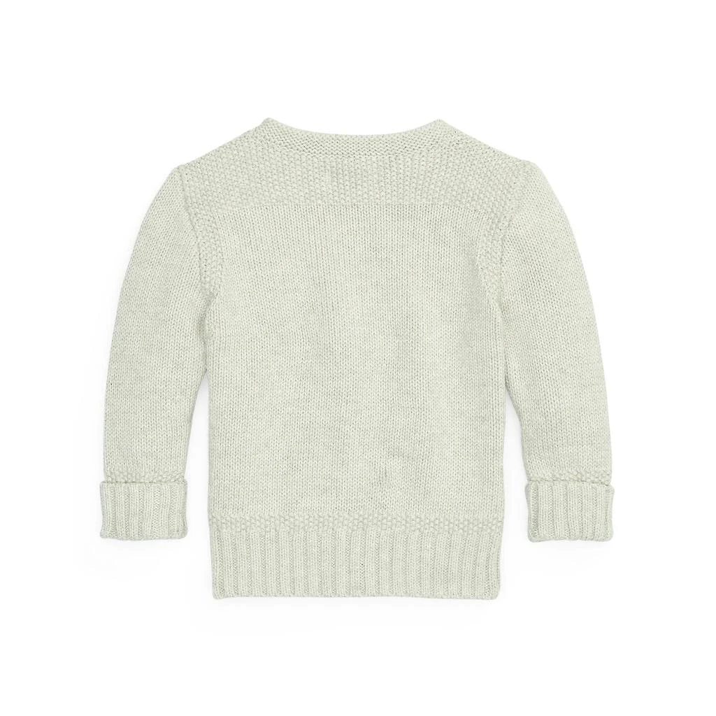 商品Ralph Lauren|Combed Cotton V-Neck Cardigan (Infant),价格¥376,第2张图片详细描述