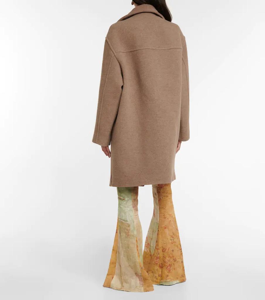 商品Acne Studios|Funnel-neck wool-blend coat,价格¥7344,第5张图片详细描述