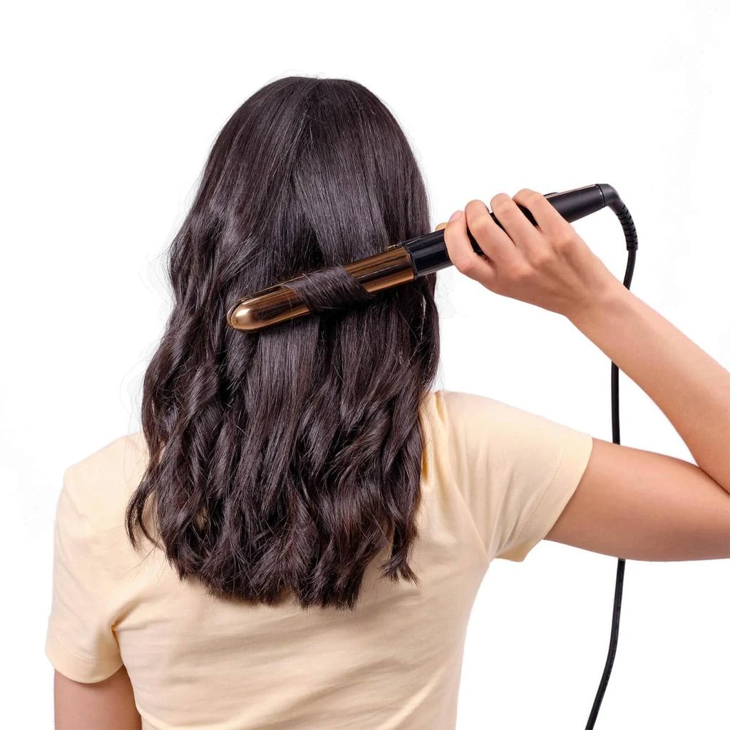 商品BaByliss|BaByliss Straight and Curl Brilliance Rose-Gold Hair Straightener,价格¥1125,第3张图片详细描述