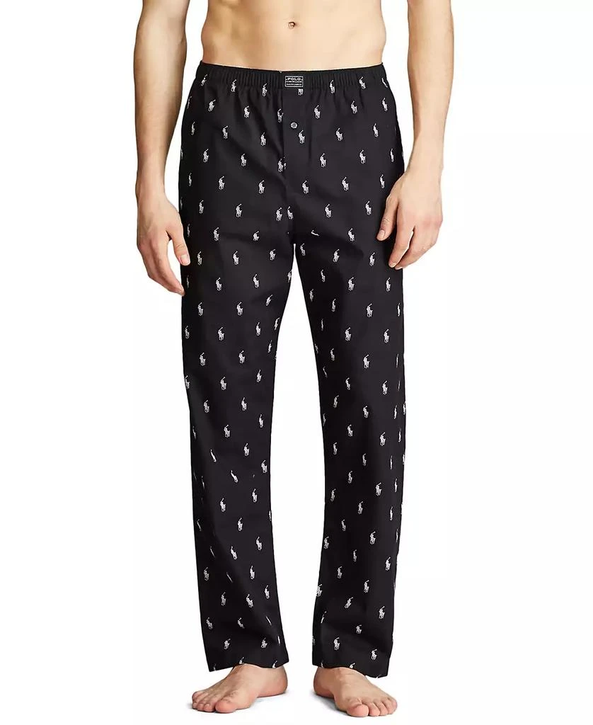 商品Ralph Lauren|Men's Polo Player Pajama Pants,价格¥418,第2张图片详细描述