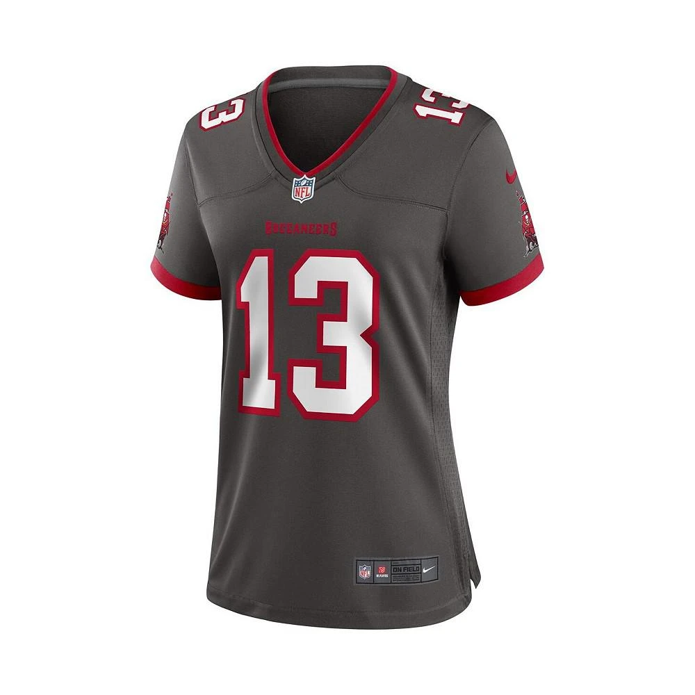 商品NIKE|Women's Mike Evans Pewter Tampa Bay Buccaneers Alternate Game Jersey,价格¥964,第2张图片详细描述