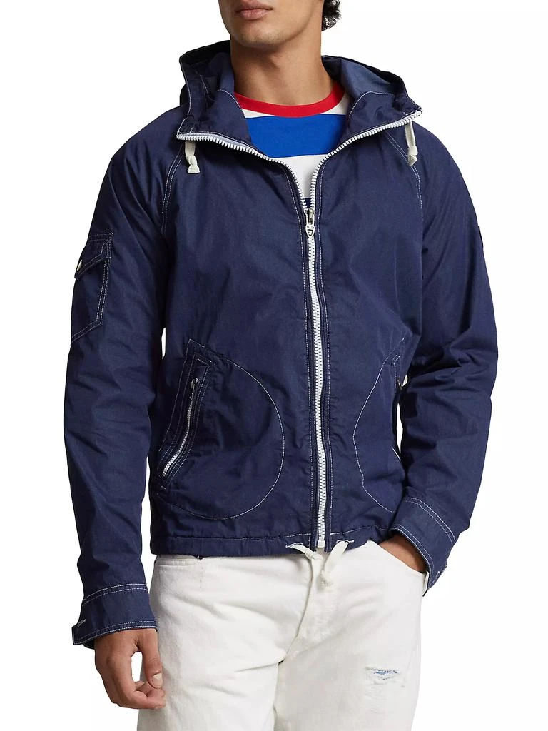 商品Ralph Lauren|Hooded Bomber Jacket,价格¥1131,第3张图片详细描述