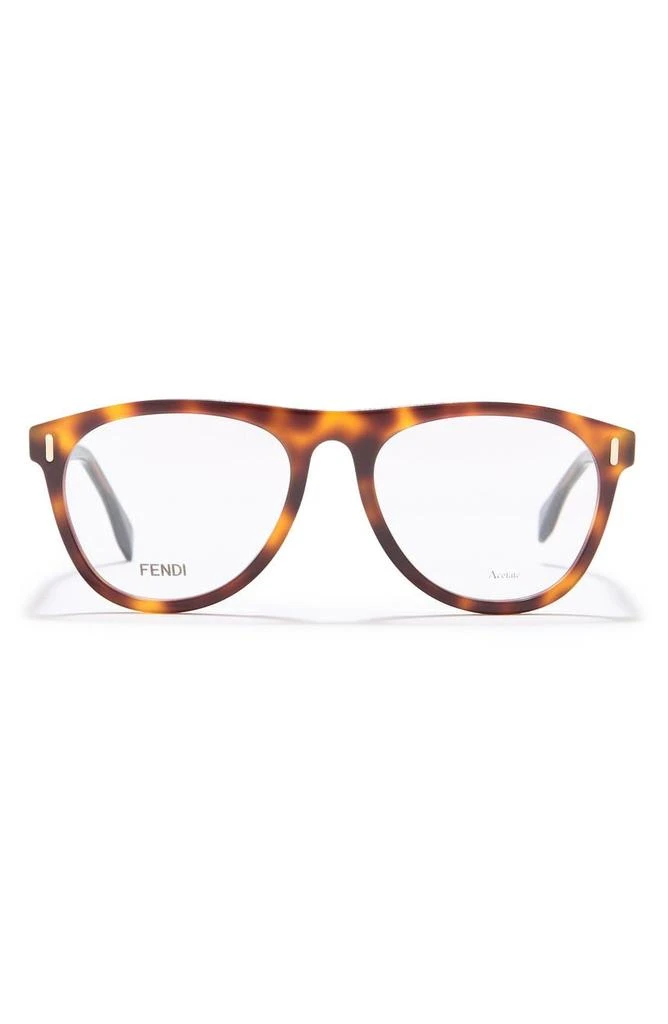 商品Fendi|53mm Round Optical Frames,价格¥538,第1张图片