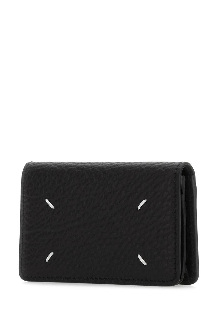 商品MAISON MARGIELA|Black leather coin purse,价格¥3224,第1张图片