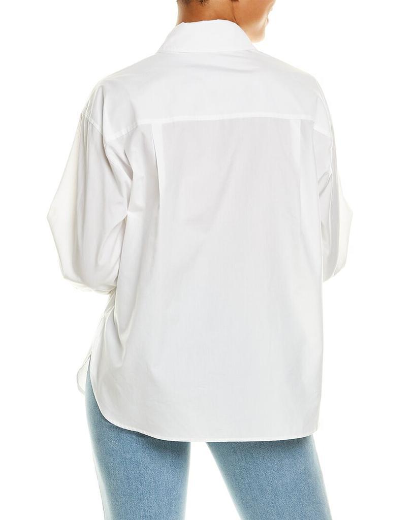商品Vince|Vince Shirred Cuff Poplin Shirt,价格¥882,第4张图片详细描述