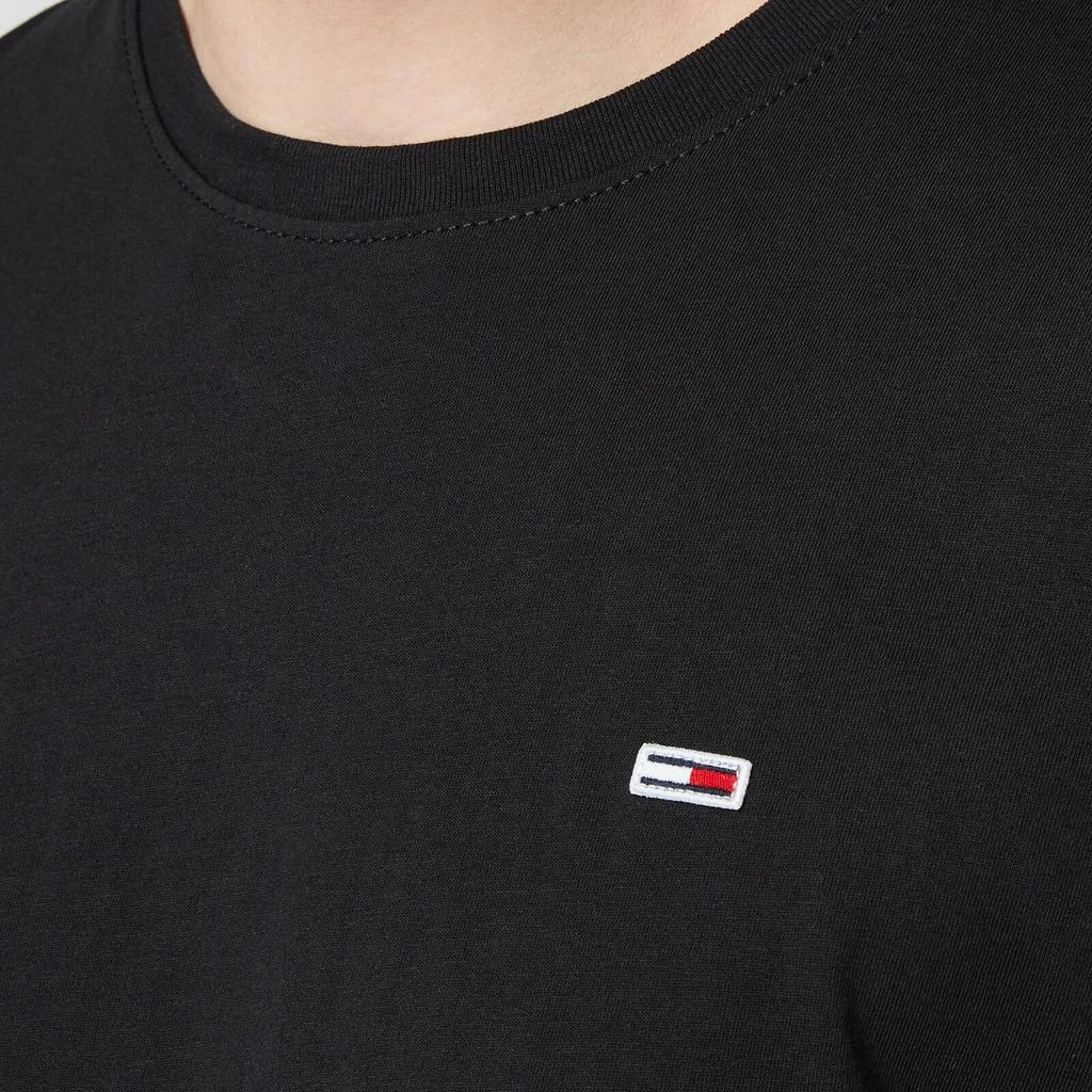 商品Tommy Hilfiger|Tommy Jeans Men's Classic Jersey T-Shirt - Black,价格¥154,第4张图片详细描述