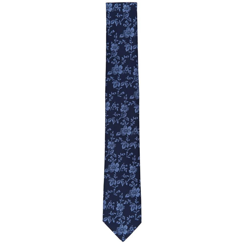 商品Bar III|Men's Faris Skinny Floral Tie, Created for Macy's,价格¥165,第2张图片详细描述