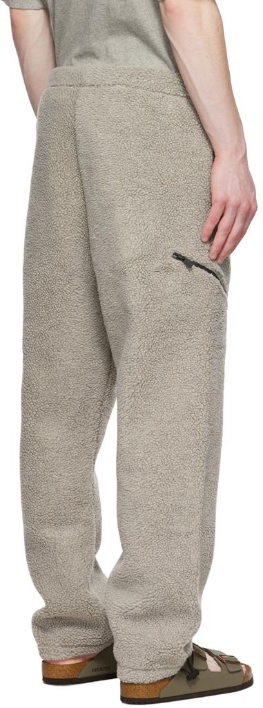 Gray Polyester Lounge Pants商品第3张图片规格展示