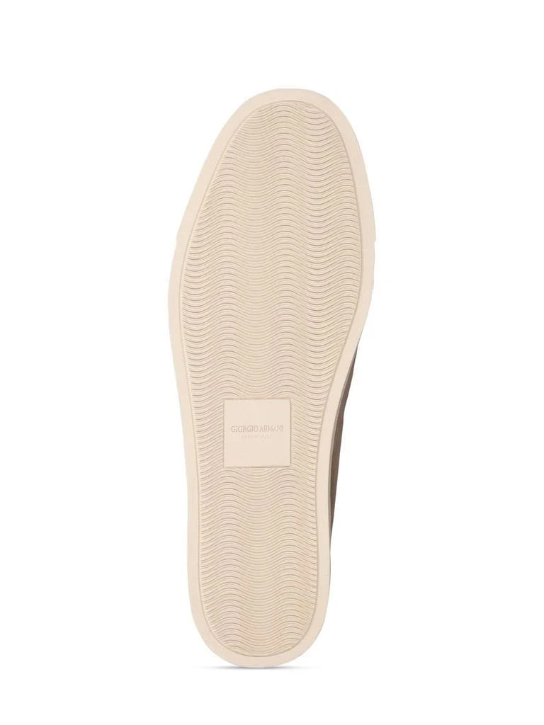 商品Giorgio Armani|Slip On Shoes,价格¥6951,第4张图片详细描述