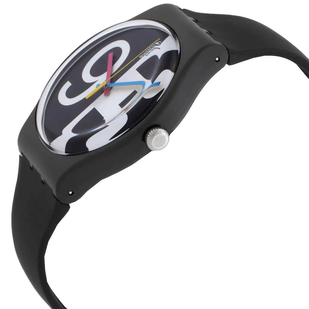 商品Swatch|Zoomzang Quartz Black Dial Unisex Watch SUOB141,价格¥484,第2张图片详细描述