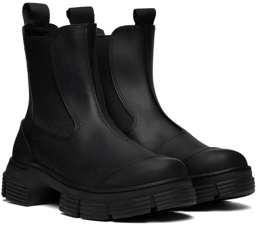 商品Ganni|Black City Ankle Boots,价格¥1339,第4张图片详细描述