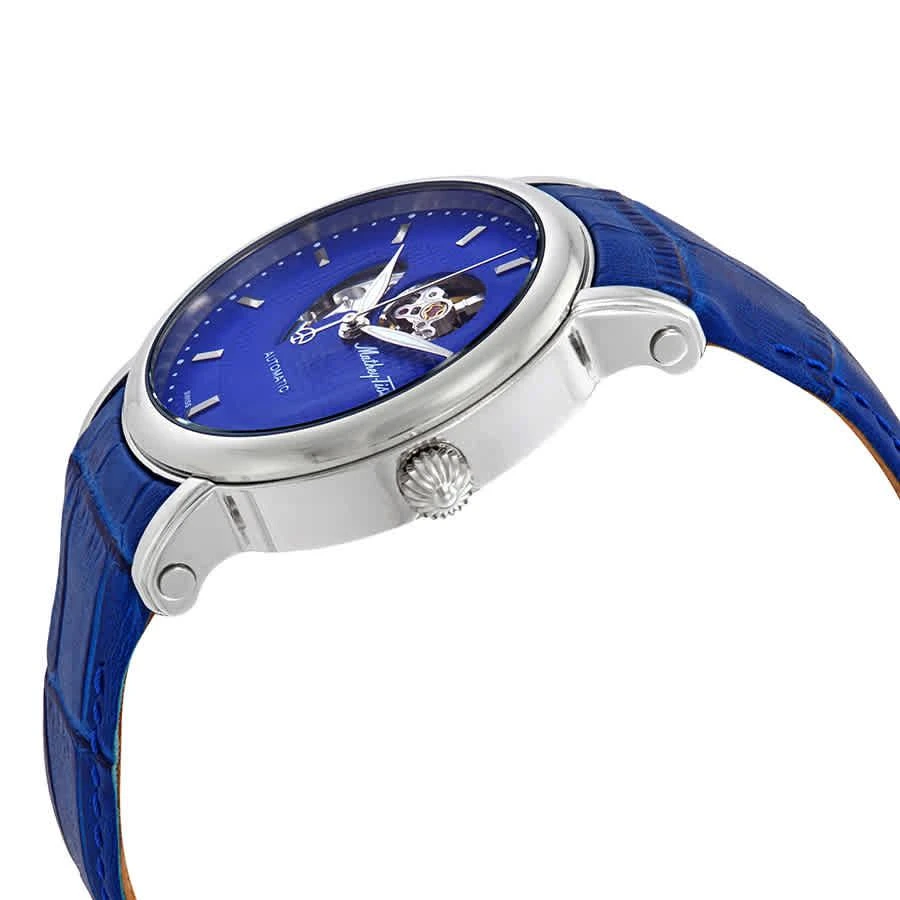 商品Mathey-Tissot|天梭蓝色夜光时尚镂空自动机械表H7051ABU ,价格¥2740,第2张图片详细描述