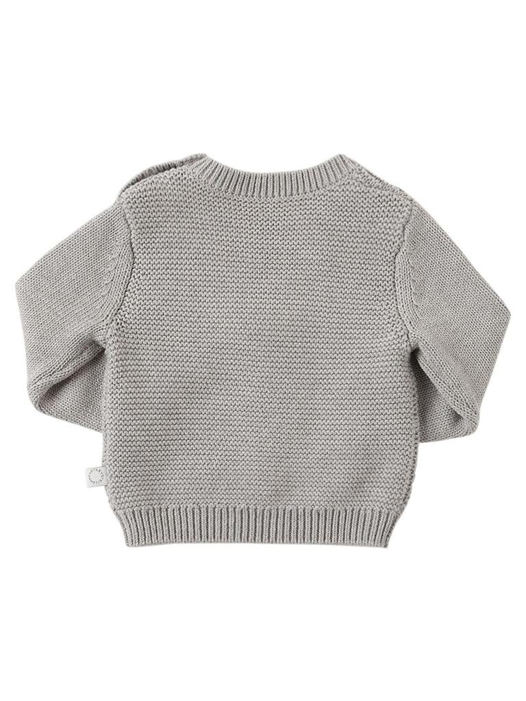Organic Cotton & Wool Knit Sweater商品第2张图片规格展示