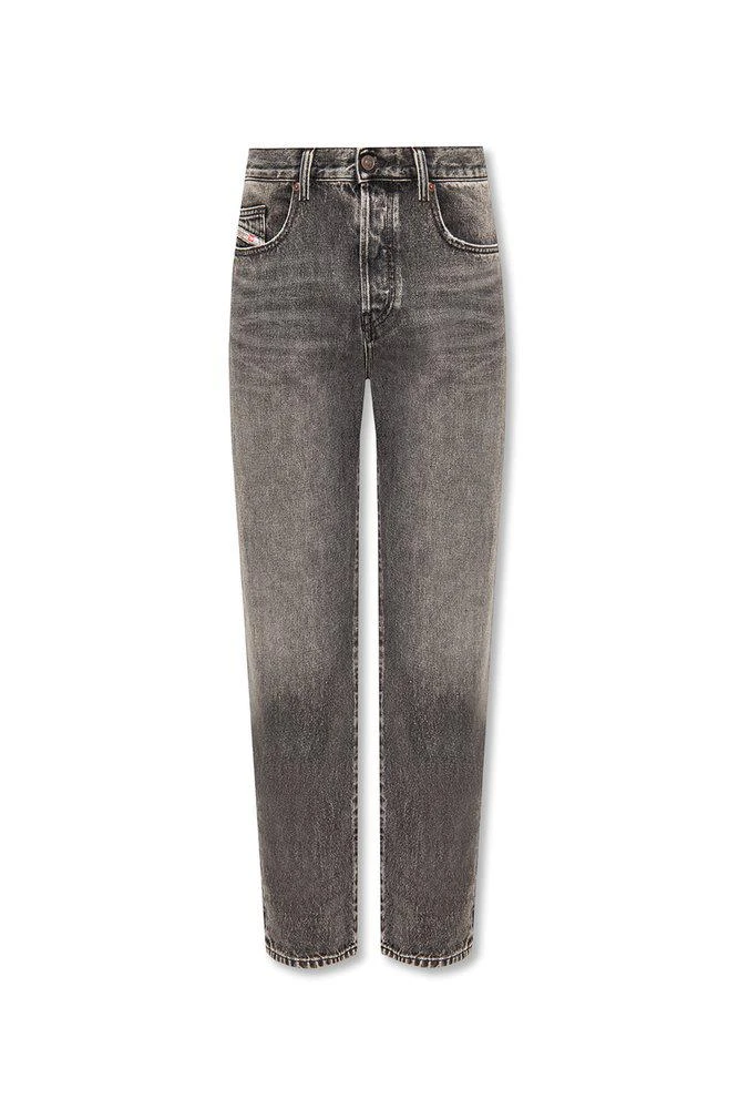 商品Diesel|Diesel 2020 D-Viker Mid-Rise Straight-Leg Jeans,价格¥1363,第1张图片