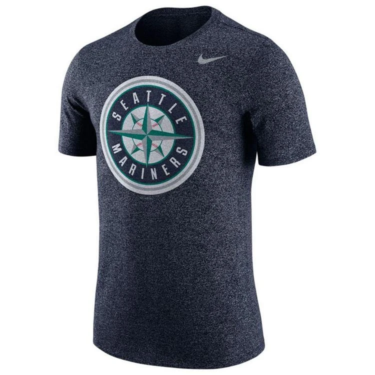 商品NIKE|Men's Seattle Mariners Marled T-Shirt,价格¥120,第2张图片详细描述