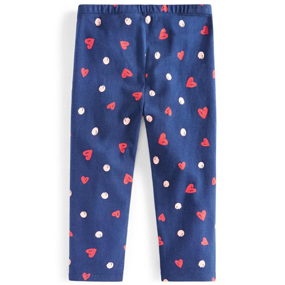 商品First Impressions|Toddler Girls Heart Patch Leggings, Created for Macy's,价格¥88,第2张图片详细描述