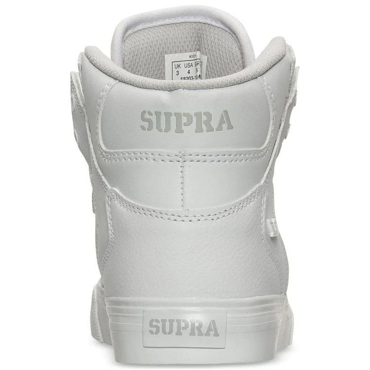 男童Supra Boys' Vaider Casual Skate High Top Sneakers from Finish Line 商品