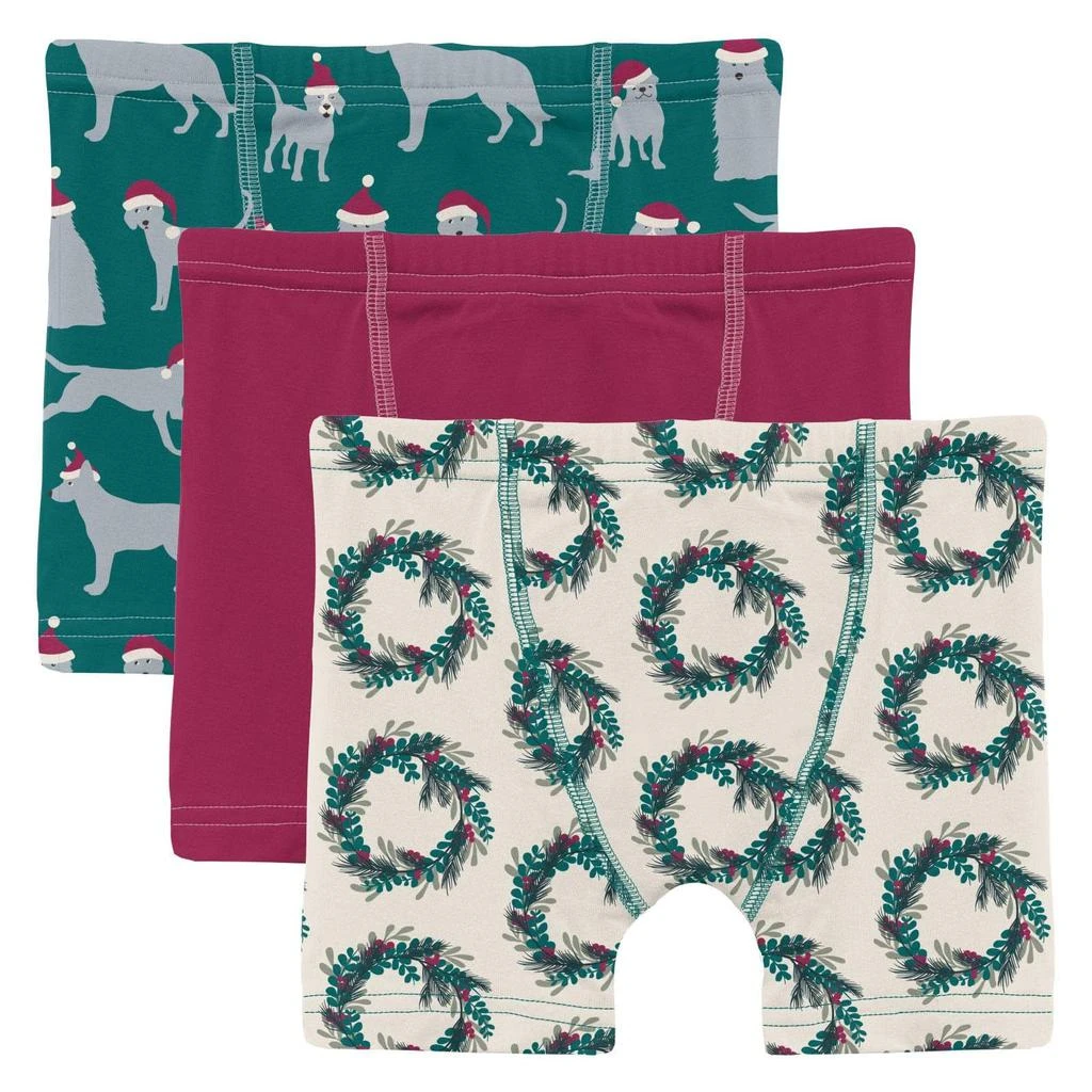 商品KicKee Pants|Print Boxer Briefs Set- 3-Pack (Big Kids),价格¥273,第1张图片