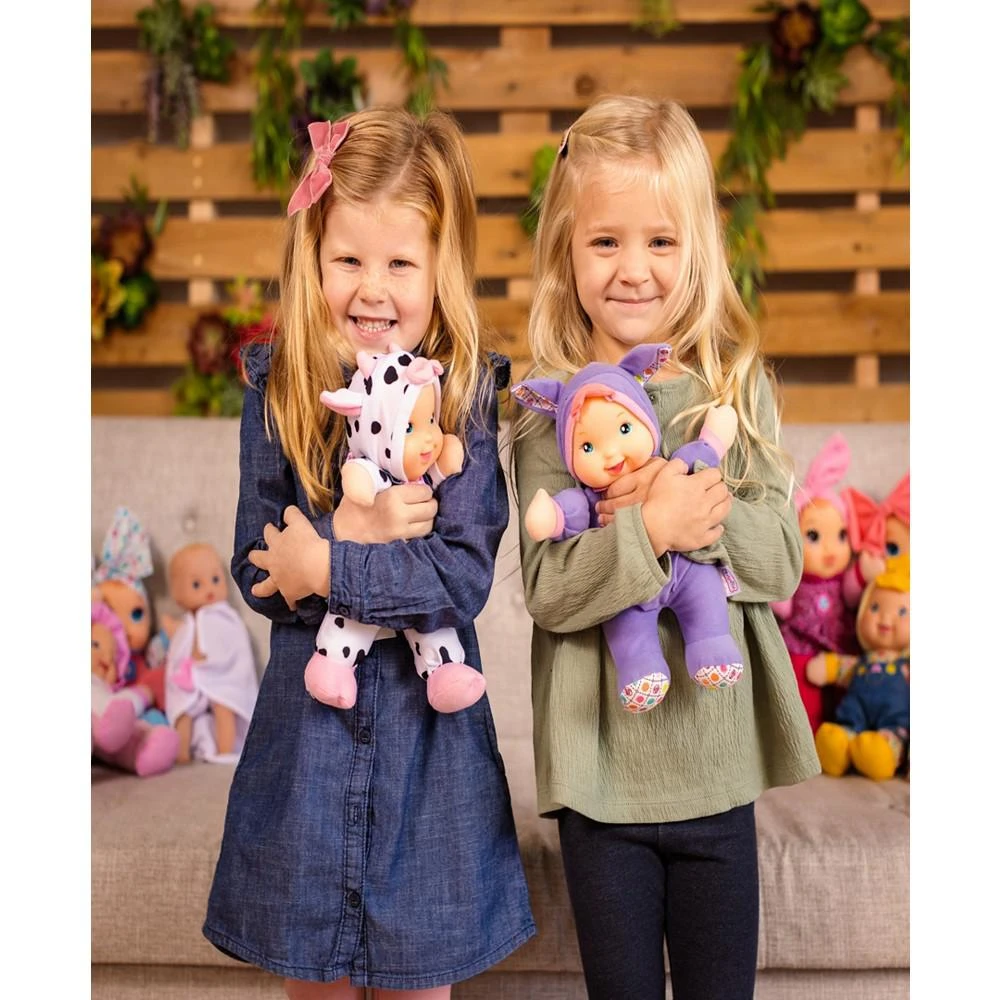 Goldberger Doll Farm Animal Friends Cow Bi-Lingual English and Spanish 商品