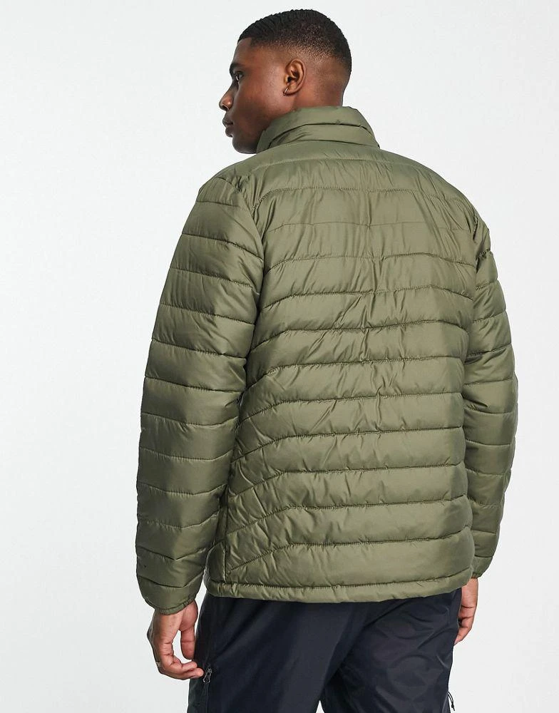 商品Columbia|Columbia Powder Lite puffer jacket in khaki Exclusive at ASOS,价格¥490,第2张图片详细描述