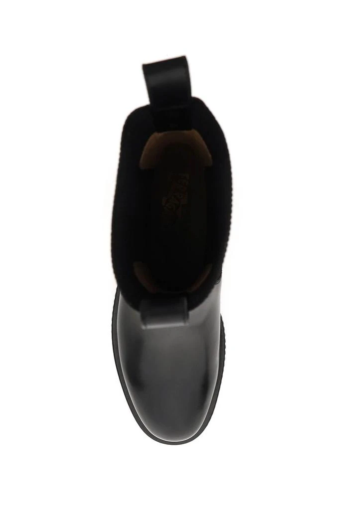 商品Salvatore Ferragamo|Salvatore ferragamo leather chelsea boots,价格¥4676,第2张图片详细描述