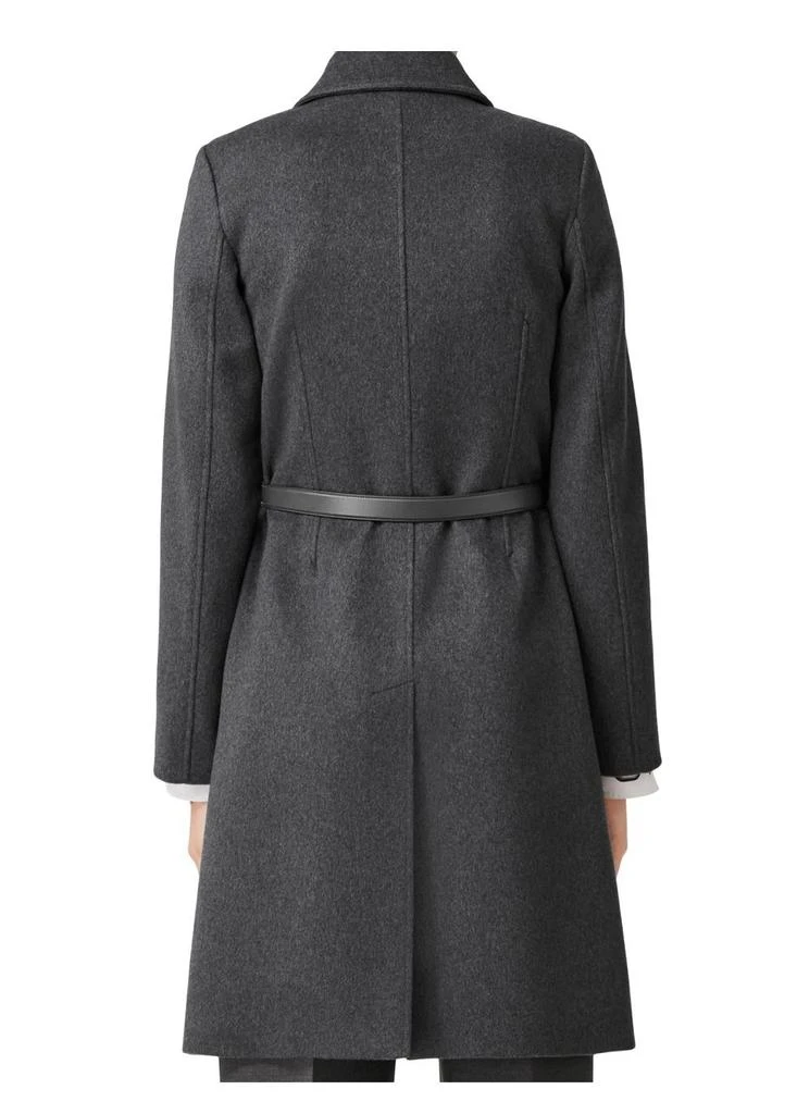 商品Burberry|Monogram motif cashmere belted coat,价格¥28294,第2张图片详细描述